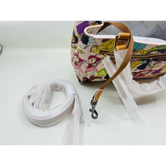 Dooney & Bourke 2022 Disney Parks Animators Multi Princess Satchel Bag - Picture 8 of 8